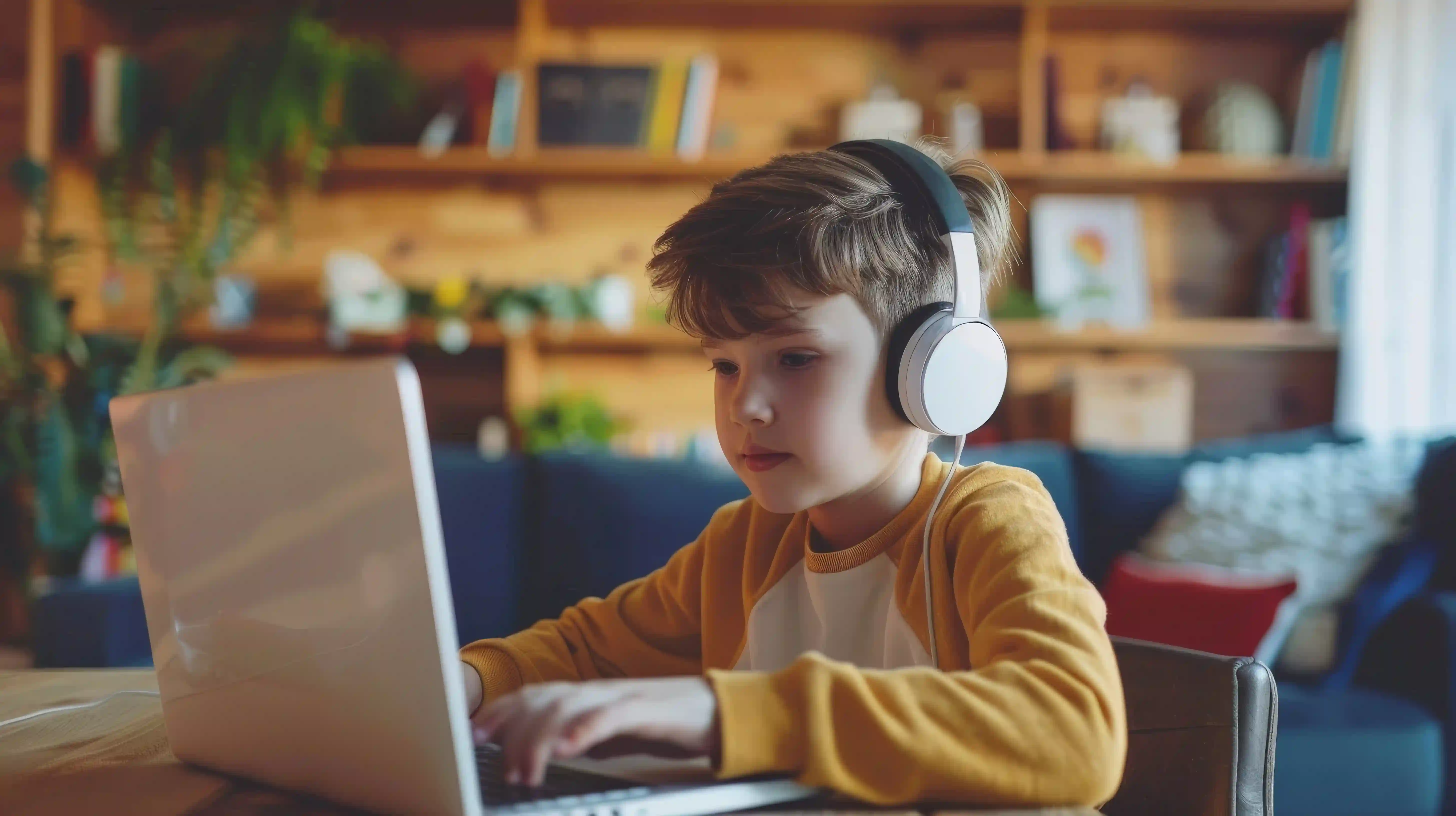 An NCEA Level 2 student studying during an online earth and space science tutoring session