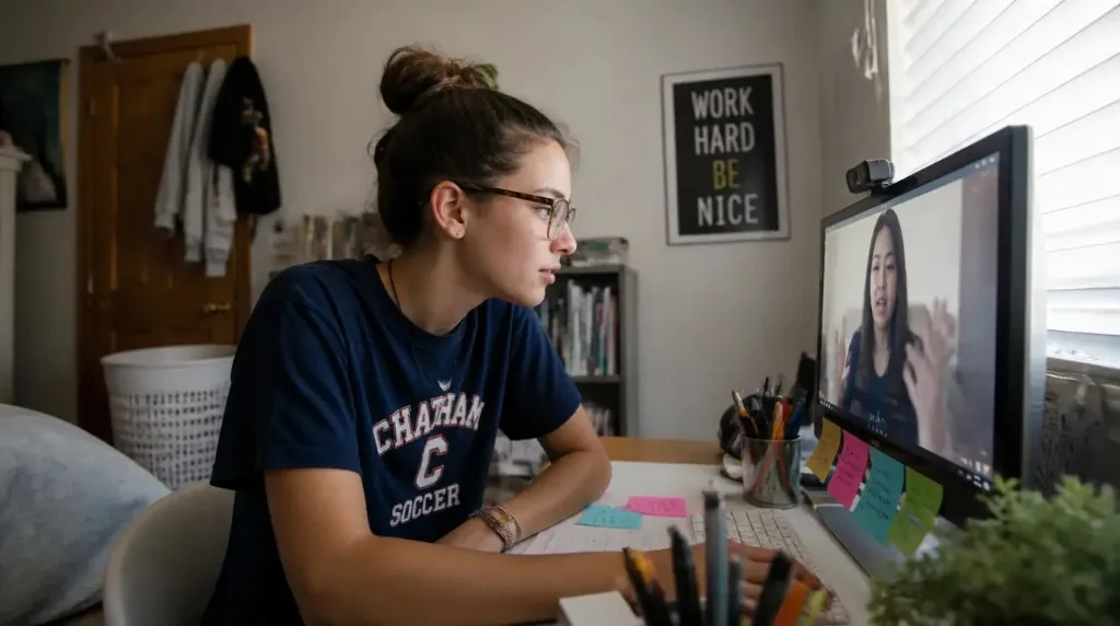 Expert AP Computer Science A tutor - writing and testing code on a laptop